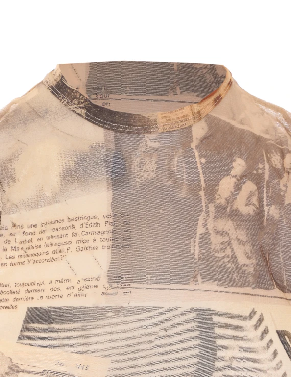 JEAN PAUL GAULTIER Top Beige