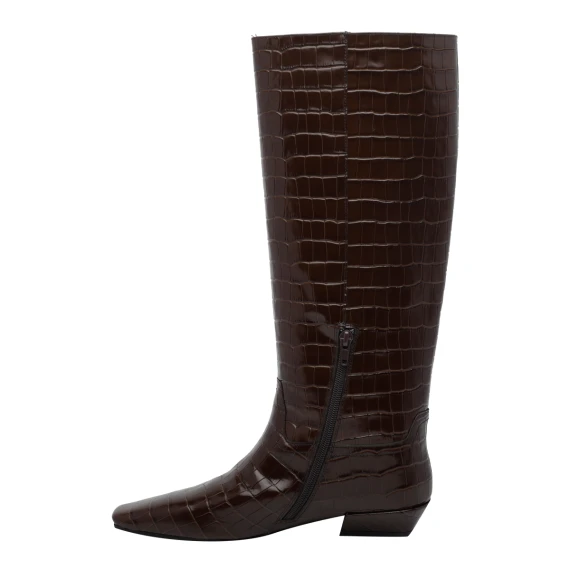 Croco Print Boots Jeffrey Campbell