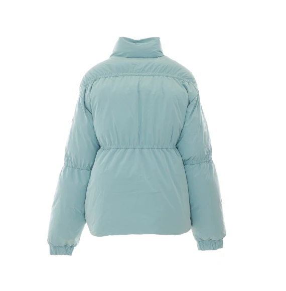 Short light mint padded jacket Jet Set