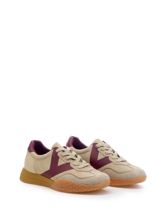 Sneakers SAND/ BORDEAUX
