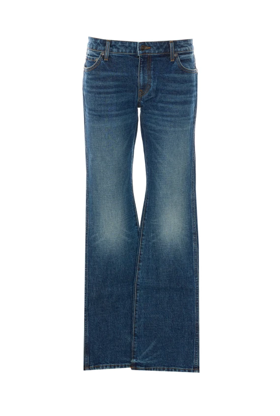 Jeans bootcut blu
