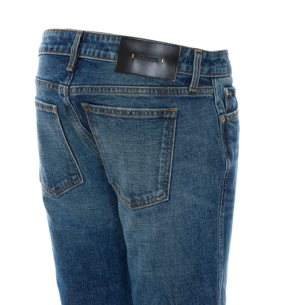 Blue bootcut jeans KHAITE