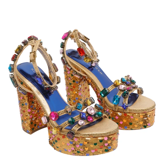 Scarpe con Tacco Mutlicolor