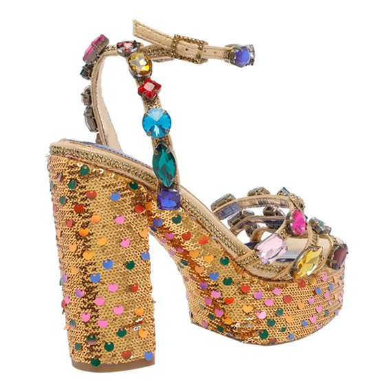 Scarpe con Tacco Mutlicolor