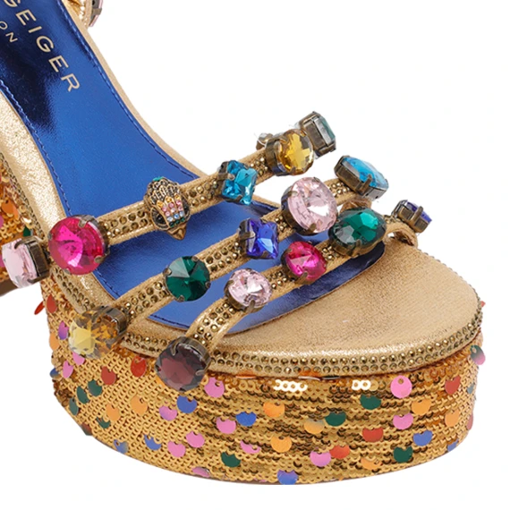 Scarpe con Tacco Mutlicolor