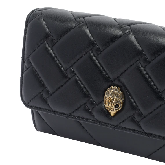 KENSINGTON CHAIN WALLET-BLACK-LEATHER-NOS-119