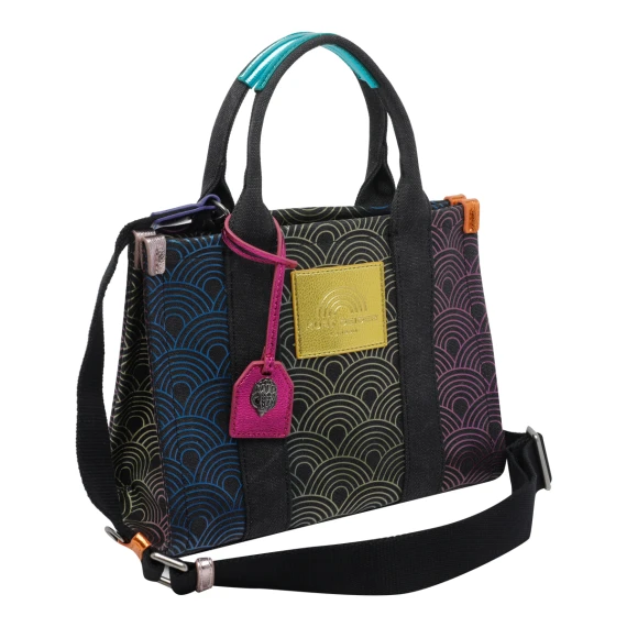 SMALL SOUTHBANK TOTE-BLK/OTHER-FABRIC-525