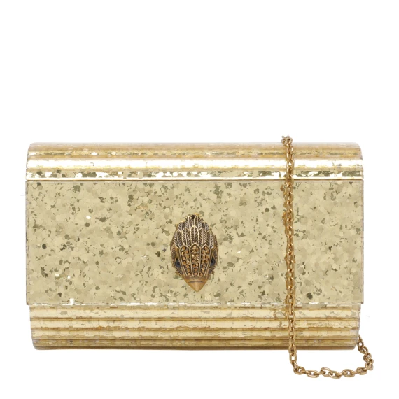 PARTY EAGLE CLUTCH DRENCH-GOLD-SYNTHETIC-NOS-131