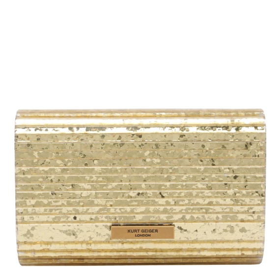 PARTY EAGLE CLUTCH DRENCH-GOLD-SYNTHETIC-NOS-131