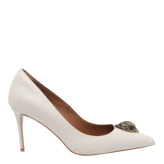 Scarpe con Tacco Bianco