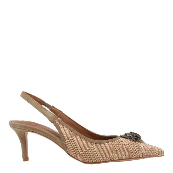 Scarpe con Tacco Beige