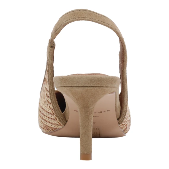 Scarpe con Tacco Beige