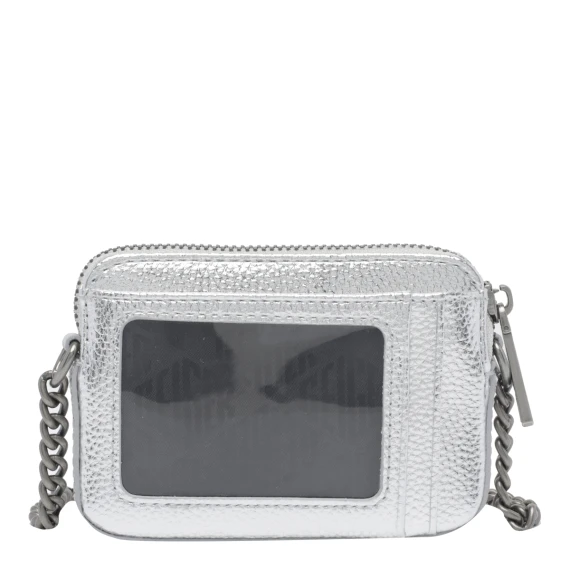 116 - Micro Kensington Camera-Silver Synthetic