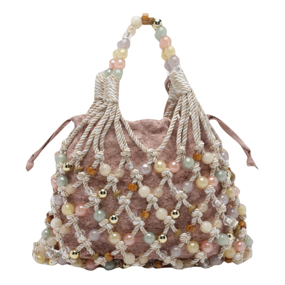 Macrame Rope Bucket Bag