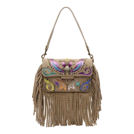 Small Oxford Fringe Shoulder Bag KURT GEIGER
