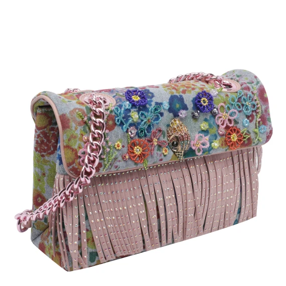 Multicolor Kensington Fringe Crossbody Bag