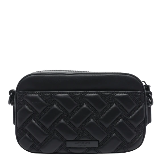 117 - Kensington Sm Camera Drch-Black Leather