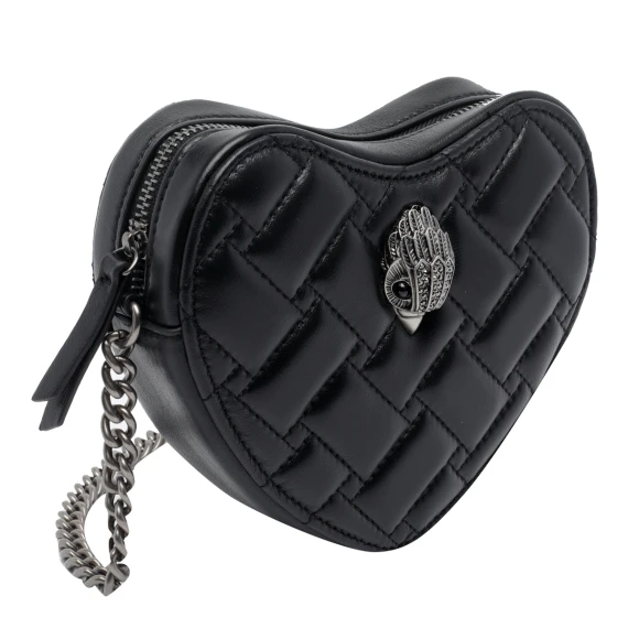 123 - Kensington Heart X Body-Black Leather