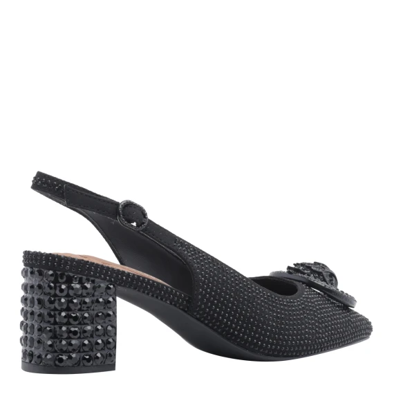 Black block heel slingbacks KURT GEIGER