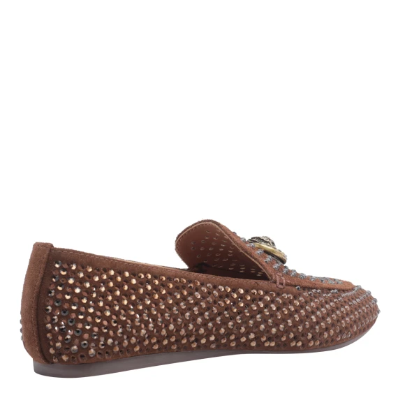 Mocassini Mayfair in pelle scamosciata marrone KURT GEIGER