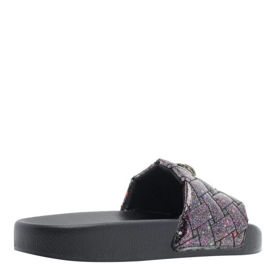 Meena Eagle black slides KURT GEIGER