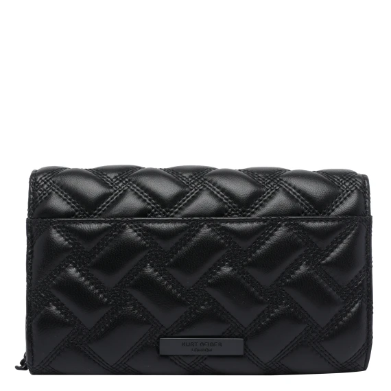 Borsa a tracolla Kensington nera KURT GEIGER
