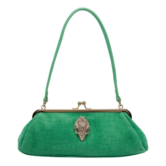 Borsa verde Kensington Frame