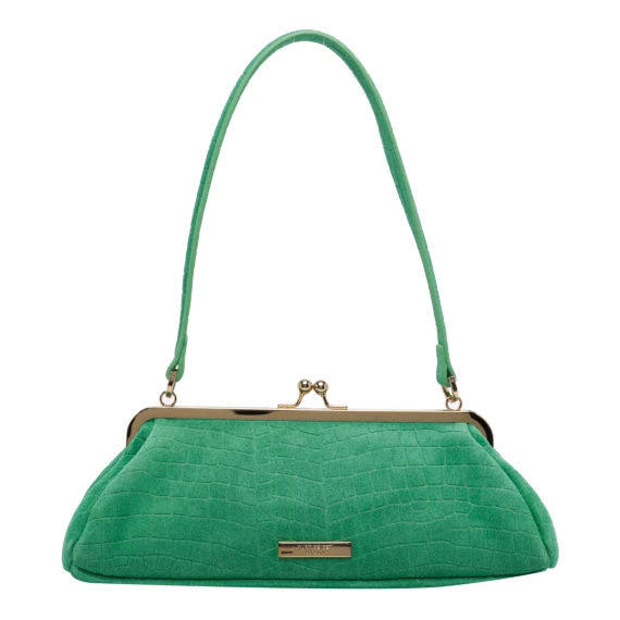 Green Kensington Frame bag KURT GEIGER