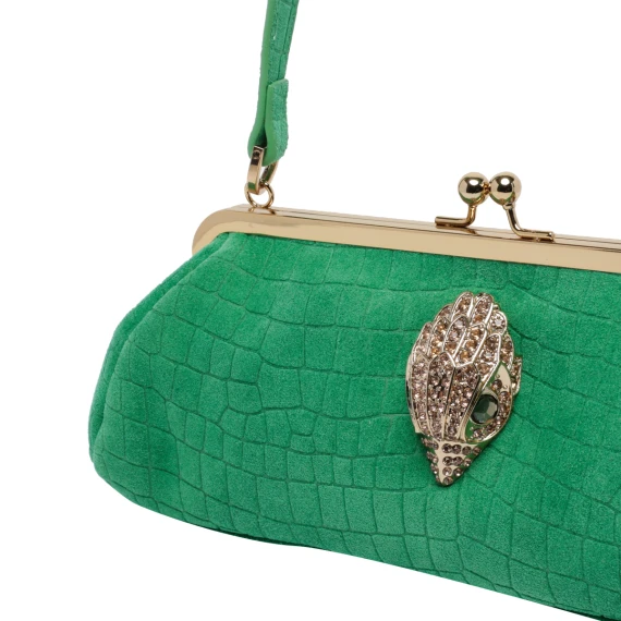 Green Kensington Frame bag KURT GEIGER