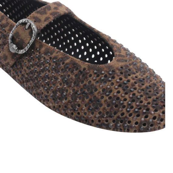 Brown ballet flats KURT GEIGER