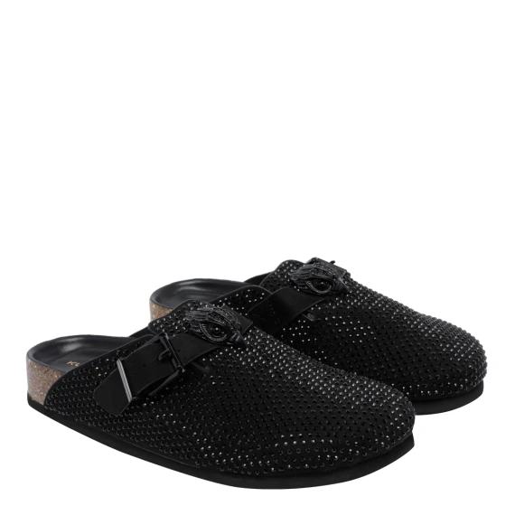 Black Snug Eagle mules KURT GEIGER