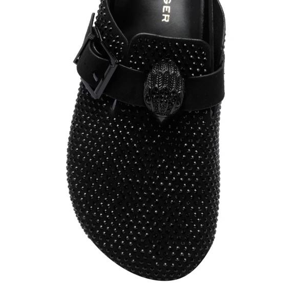 Black Snug Eagle mules KURT GEIGER