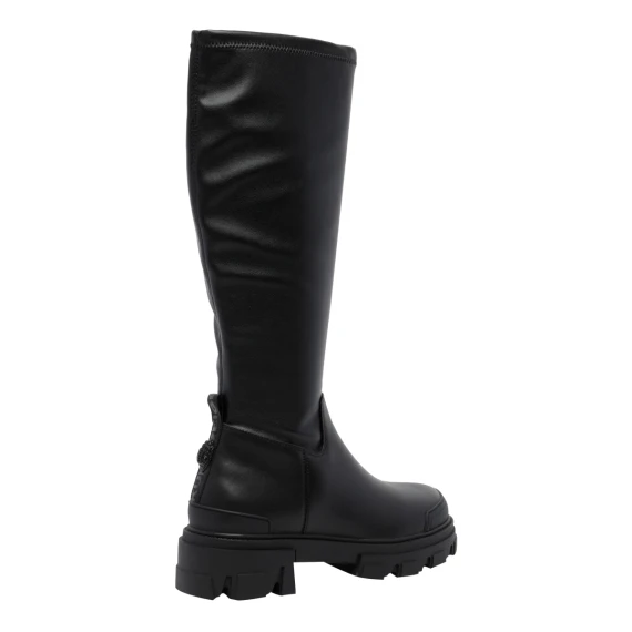 Stomp black knee-high boots in calf leather KURT GEIGER