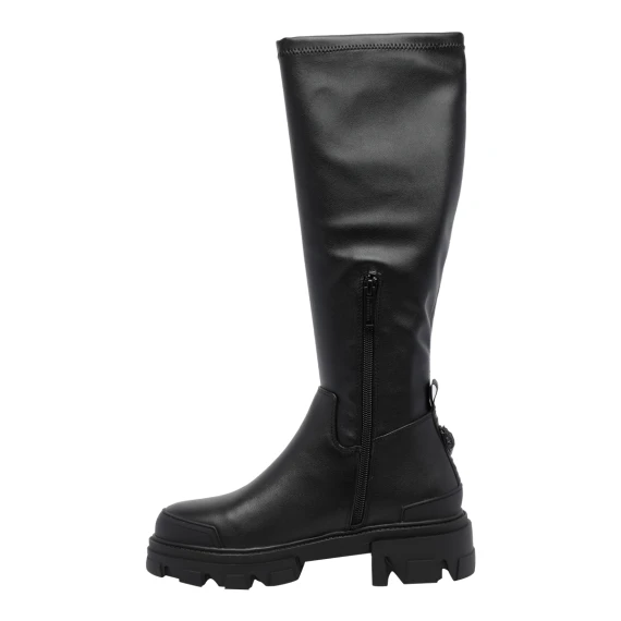 Stomp black knee-high boots in calf leather KURT GEIGER