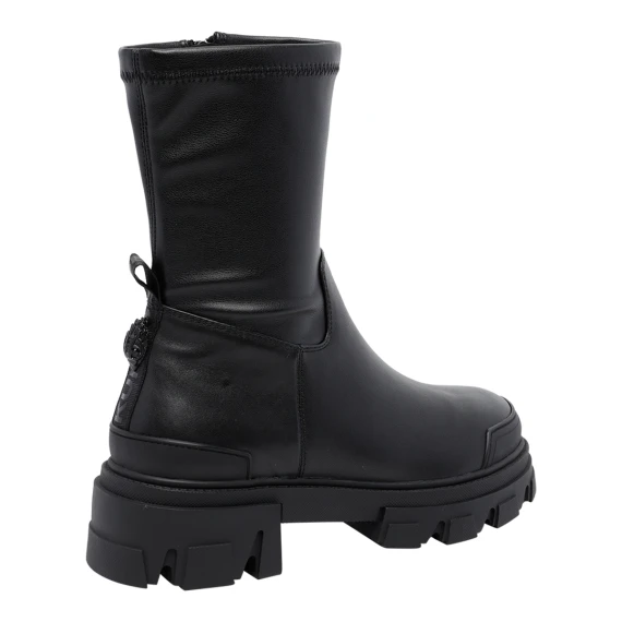 Stivaletti Stomp neri in pelle di vitello KURT GEIGER