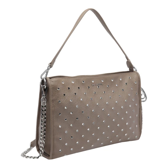 Borsa beige la carrie
