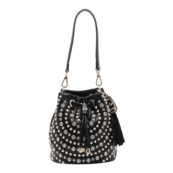 Andromeda black bucket bag la carrie