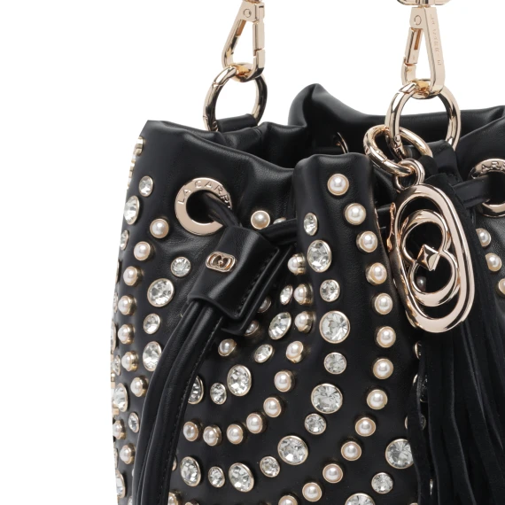 Andromeda black bucket bag la carrie