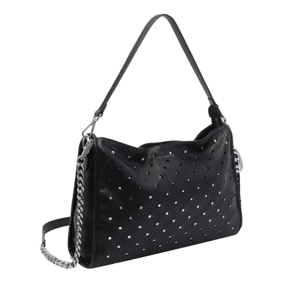 Black Downtown Shoulder Bag