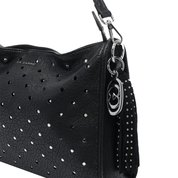 Black Downtown Shoulder Bag