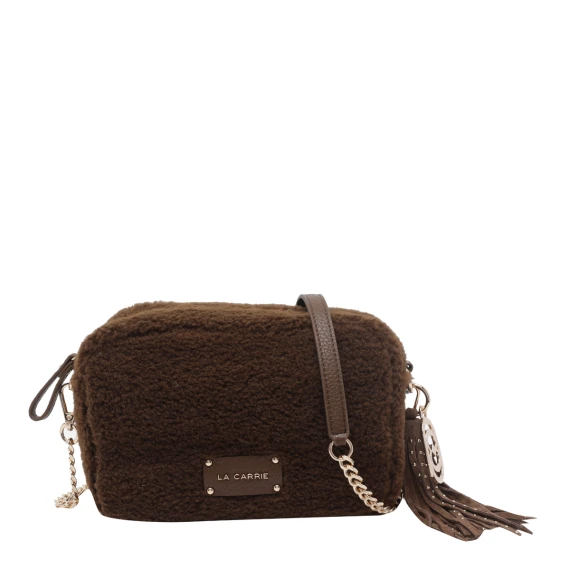 Brown Teddy Crossbody Bag la carrie