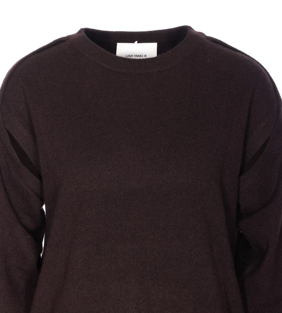 LISA YANG Maglie Marrone