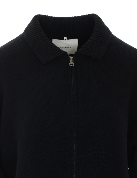 Black Aleya Cardigan Sweaters