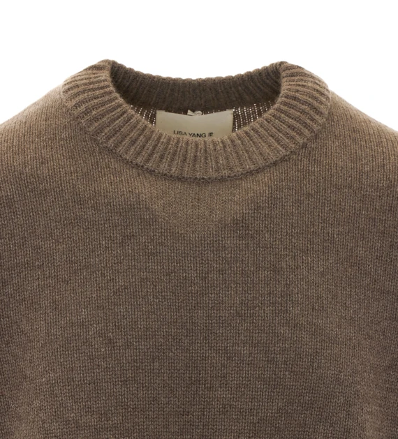Kristian cashmere crewneck sweater LISA YANG
