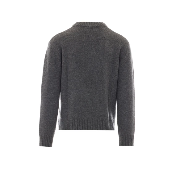 Grey cashmere Kristian sweater LISA YANG