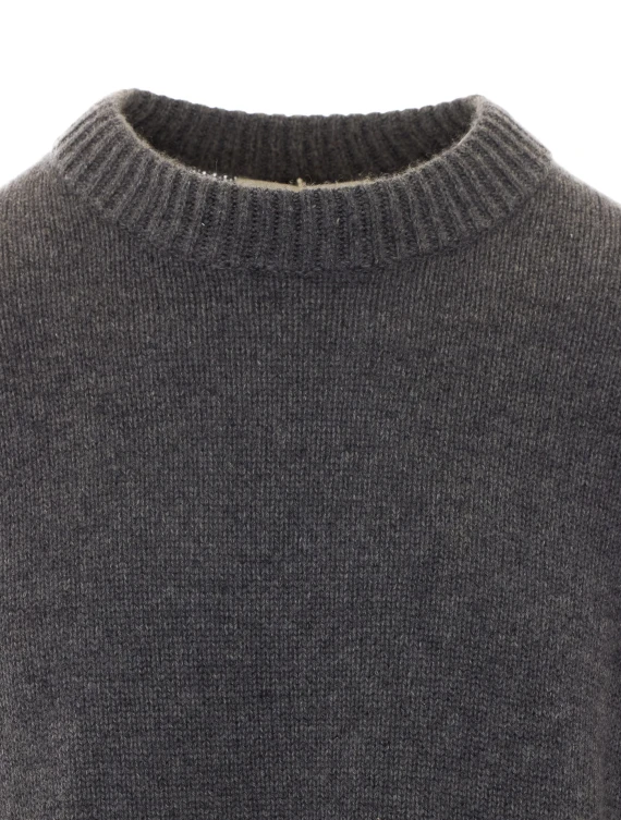 Grey cashmere Kristian sweater LISA YANG