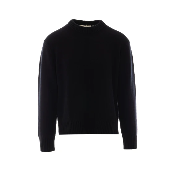Maglione Kristian in cashmere nero