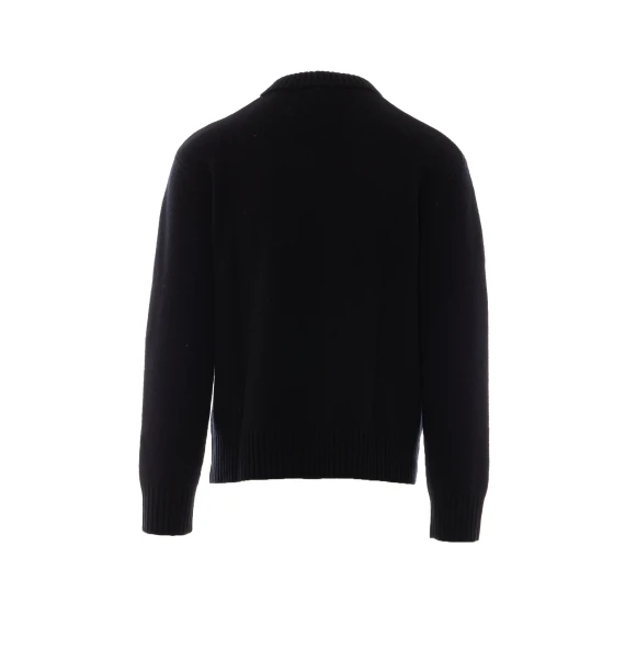 Kristian black cashmere sweater LISA YANG