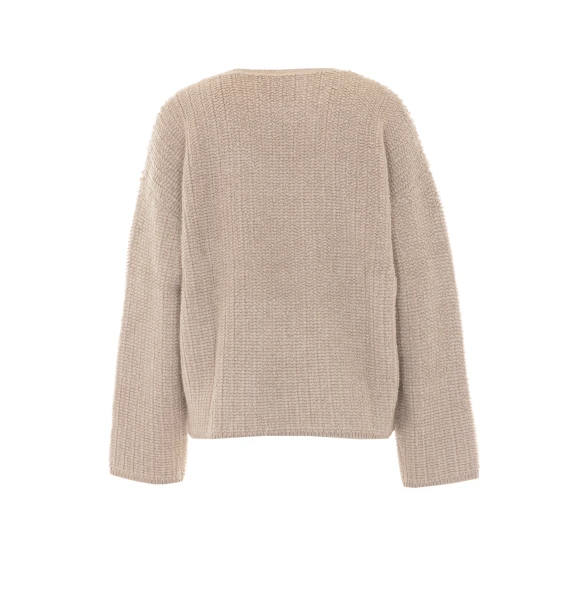 Maglia in cashmere beige LISA YANG