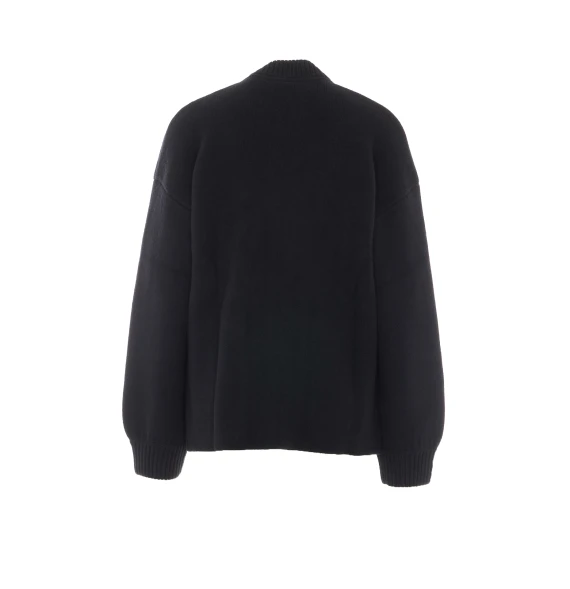 Black cashmere Yrsa short jacket LISA YANG